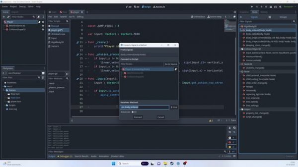 Пошаговый туториал Как сделать 3D игру в Godot 4. Автоматический перевод от Я.Браузер