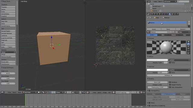Second Life Simple Mesh Upload Tutorial: Blender 2.65 смотреть онлайн