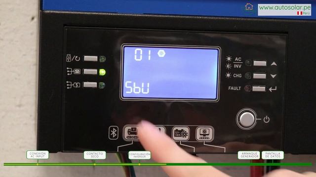 Arranque Automático Generador | Inversor Solar Voltronic VMIII 5kW 48V смотреть онлайн