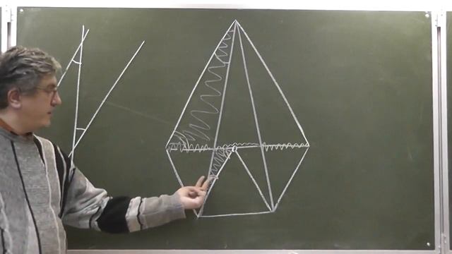 Подобие — равносторонние треугольники на стороне равностороннего смотреть онлайн
