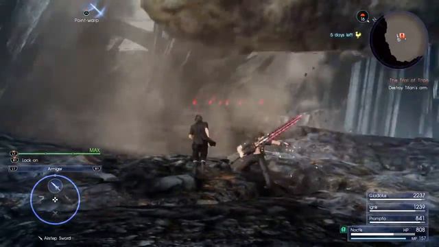 FINAL FANTASY XV - Titan смотреть онлайн