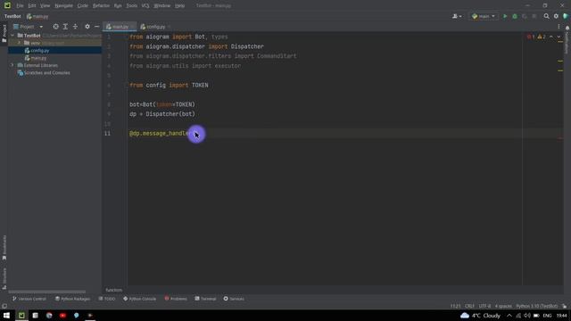 1-Dars | Pythonda telegram bot ochish | botni ishlatish смотреть онлайн