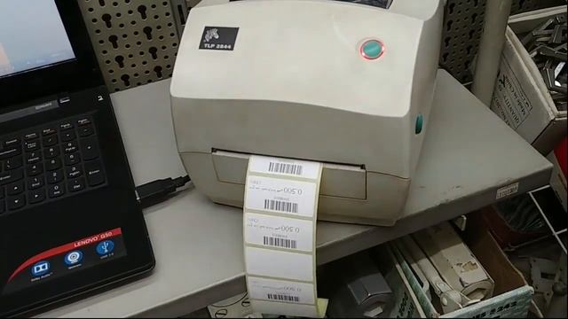 Мультифункциональный принтер Zebra TLP 2844 для термо и термотрансферной печати смотреть онлайн