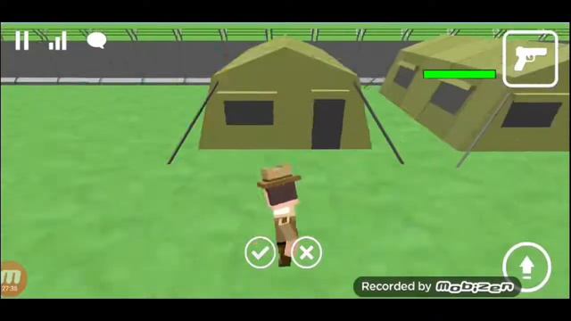 Построил военный город в военном положении в Cubic Sandbox смотреть онлайн