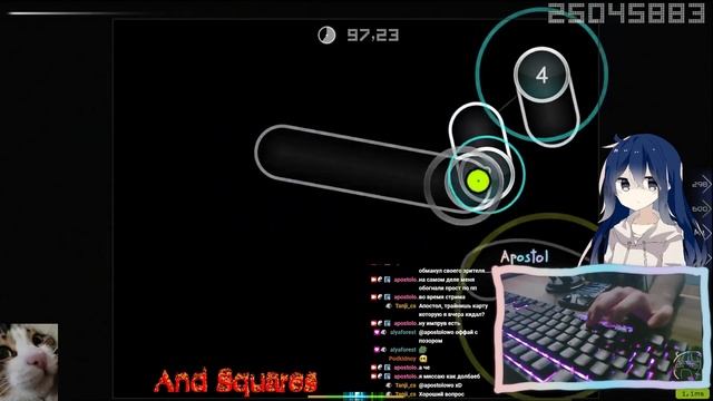 [Live] Apostol | TEARS OF TRAGEDY - Yuugen [Mayu's Extra] 1st +DT FC 97.39% {#2 750pp FC} - osu! смотреть онлайн