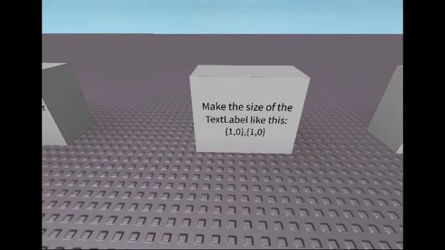 Roblox Studio Tutorial- Making a Custom Text sign смотреть онлайн