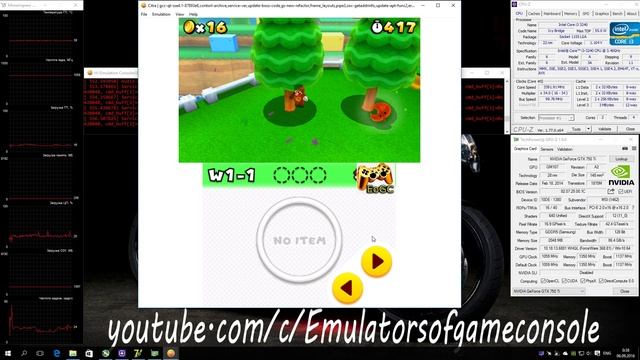 Citra 3DS Emulator - Super Mario 3D Land (2011). Gameplay. Test run on PC #2 смотреть онлайн