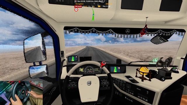 Euro Truck Simulator 2 : Longest Trip -Turkemenistan to Spain | Asia to Europe Cargo Shipping смотреть онлайн
