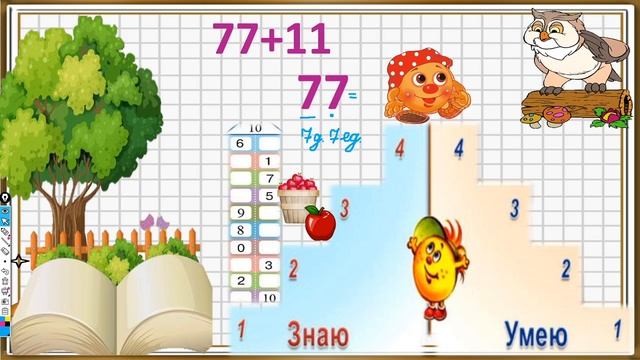 СЛОЖЕНИЕ И ВЫЧИТАНИЕ. УРОК МАТЕМАТИКИ 1 кл. Школа "Премьер" смотреть онлайн
