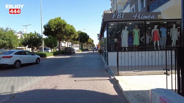 4K UHD - Didim Center - Turkey Aydın Didim Walking Tour
