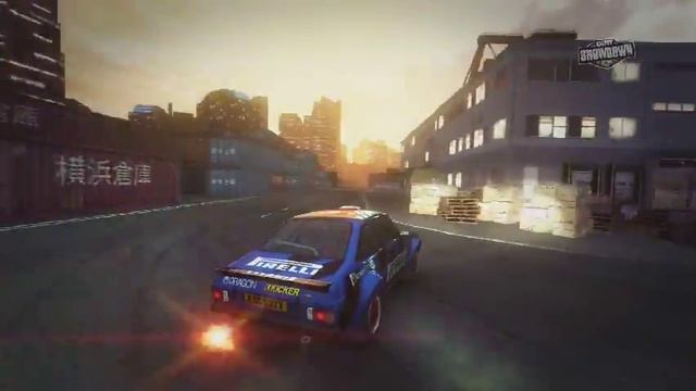 DiRT Showdown- Wide slide mission. JOYRIDE-YOKOHAMA DOCKS смотреть онлайн