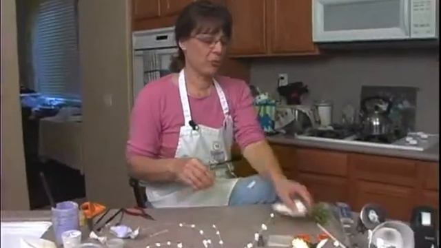 Royal Icing Orchid Topper Floral Technique Cake Decorating How To Video Tutorial Part 7 смотреть онлайн