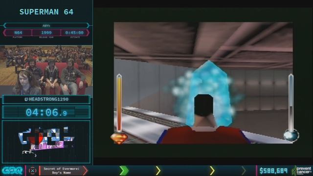Superman 64 by headstrong1290 in 36:49 - AGDQ 2018 смотреть онлайн