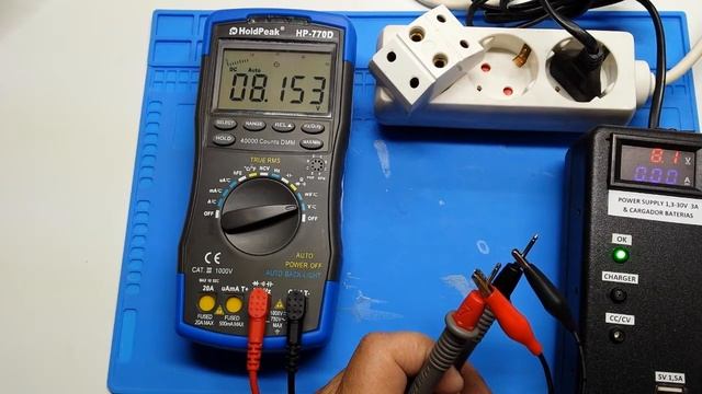 Multimetro HoldPeak HP-770D смотреть онлайн