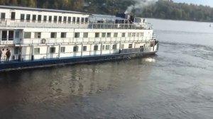 прибытие теплохода Принцесса Анабелла в город Плёс