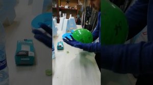 Яйцо из гипса - как это сделано.