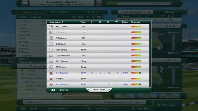 CAN WIN THE QUALIFYING GAME?! - World Cup Glory #8 (Netherlands) - Cricket Captain 2020 смотреть онлайн