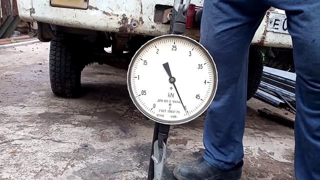 Проверка усилия домкрата для снегохода и квадроцикла смотреть онлайн