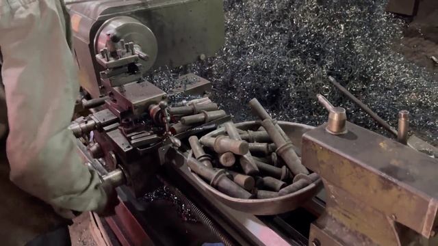 Amazing Complete Process Manufacturing Of Stud Bolt In A Local Factory-(2158p60)