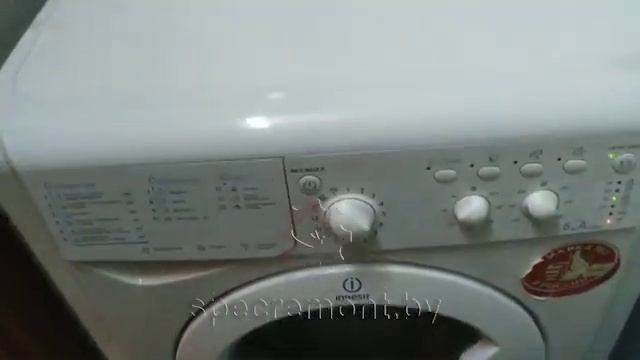 Замена подшипников в стиральной машине Indesit IWSB 5085 с неразборным баком |specremont.by смотреть онлайн