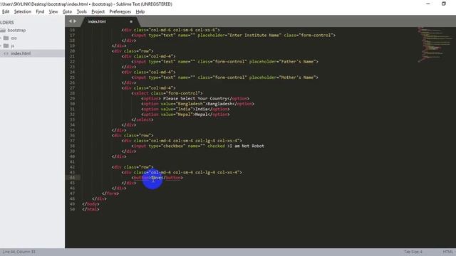 Bootstrap Responsive Button Design смотреть онлайн