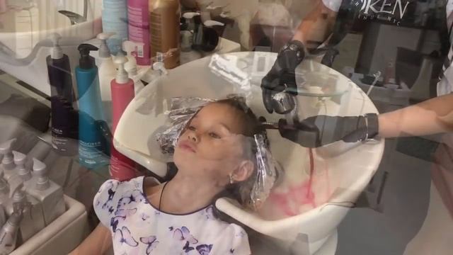 Окрашивание волос, GOLDWELL Elumen, радужное окрашивание смотреть онлайн