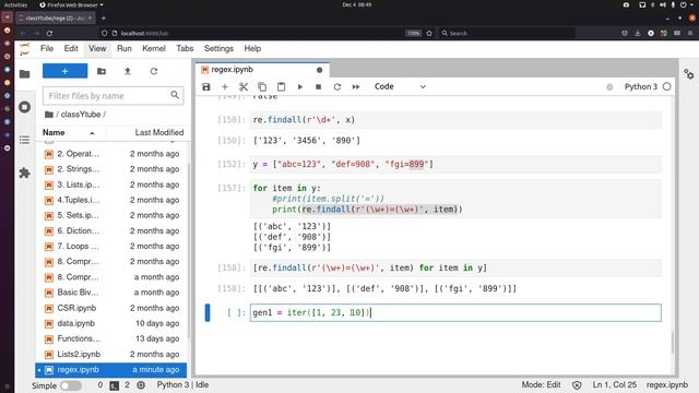 Python Programming - Regex(re.findall and re.finditer) #22(HINDI) - 2 смотреть онлайн