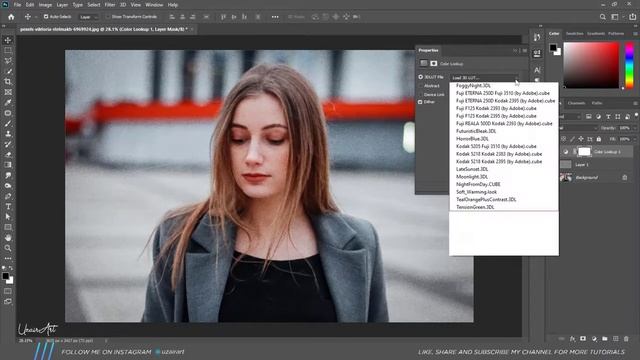 How to add Grain Effect using Field Blur in Photoshop | Photoshop Tutorial смотреть онлайн