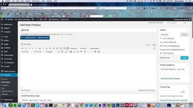 How To Create A Product In Woocommerce On Wordpress смотреть онлайн