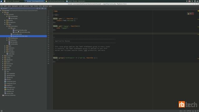 Laravel para iniciantes - Routes смотреть онлайн
