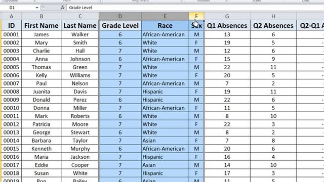 Excel F11 Key for Creating a Bar Chart смотреть онлайн