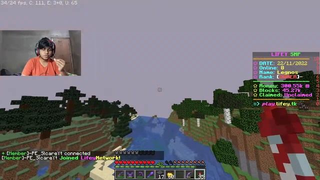 LIFEY NETWORK 24/7 Public Server JAVA + PE Playing with subs || MINECRAFT JAVA || LEGNOS IS LIVE смотреть онлайн