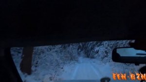 Один!! в зимнем  лесу с ночевкой - Нива в помощь ч 1