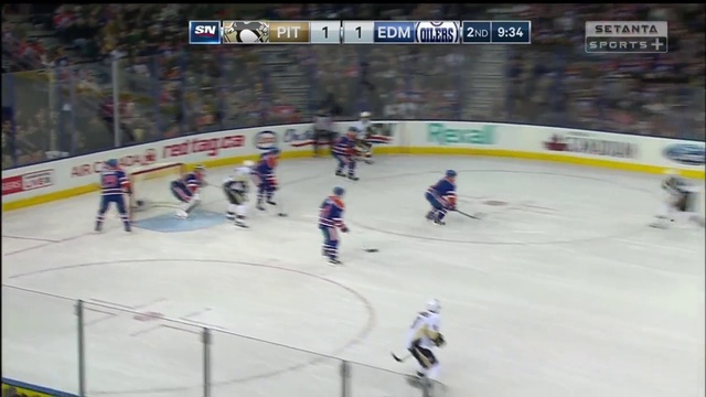 NHL. 2015-2016. Pittsburgh Penguins - Edmonton Oilers. 2 тайм . чемпионат НХЛ. 06.11.15 смотреть онлайн