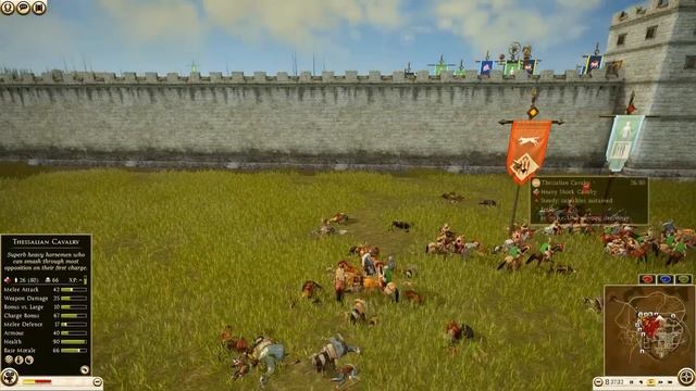 Amazing Siege Full Of Tactics And KILLS!! 3v3-Rome 2 Total War Siege смотреть онлайн