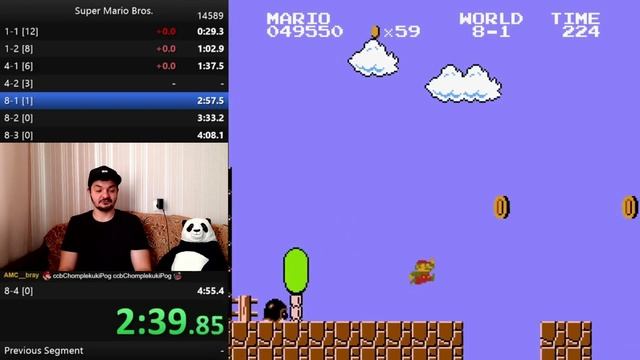 Mario Bros. NES Спидран Мировой рекорд - Марио 8 bit Speedrun World record.mp4 смотреть онлайн