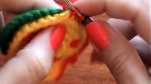 DIY Игольница. Цветок. Вязание крючком