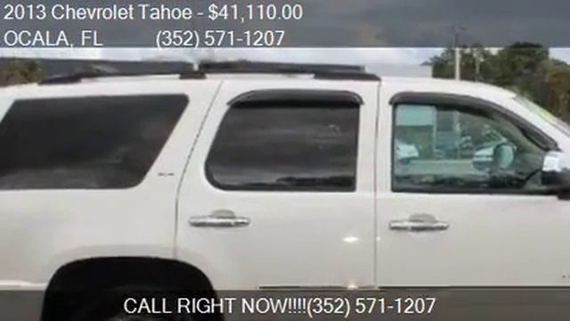 2013 Chevrolet Tahoe LTZ 4x4 4dr SUV for sale in OCALA, FL 3 смотреть онлайн