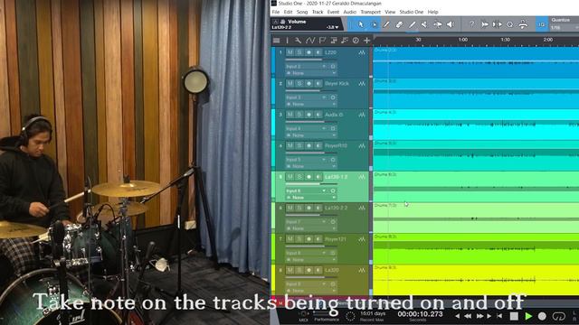 How to Record a Drum Kit - Microphone placement techniques with different microphones. смотреть онлайн