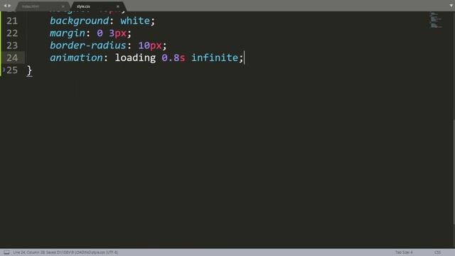 CSS фича #9 | Анимация загрузки смотреть онлайн