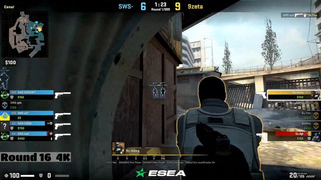 9z Vs SWS Highlights / Semi-final At IEM Dallas 2022 South America Open Qualifier 2