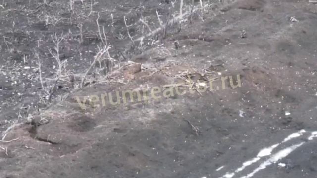 Штурм украинского опорного пункта на Бахмутском направлении смотреть онлайн