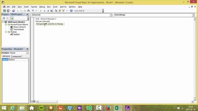 Excel VBA - Select Dynamic Range (using End Method) смотреть онлайн