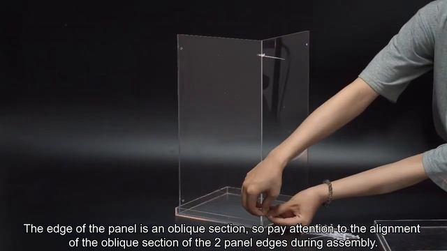How to assemble acrylic display box？ смотреть онлайн