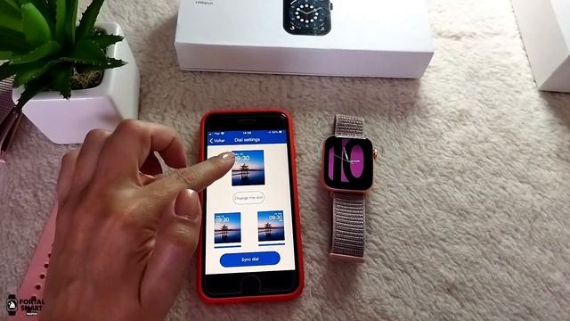 CONECTANDO T500+ PLUS SMARTWATCH NO IPHONE - COLOCA FOTO E MUDA MOSTRADORES смотреть онлайн