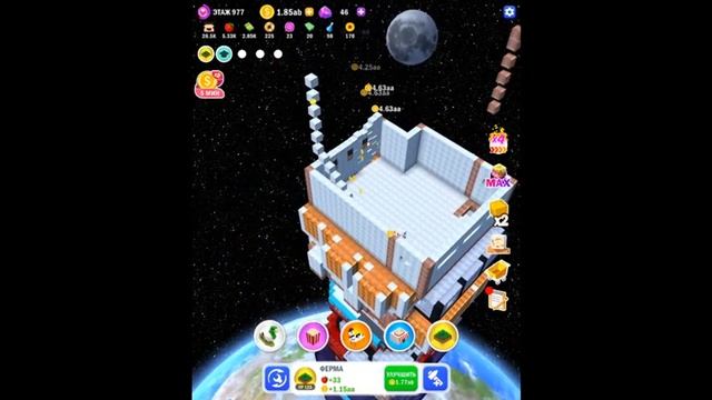 Tower Craft 3D - Idle Block Building Game part 20 смотреть онлайн