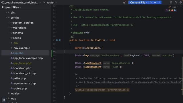 CakePHP 4 Tutorial 2023 - Logging (Part 15) смотреть онлайн