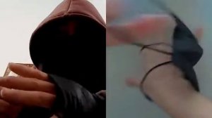 как сделать из маски крутую перчатку