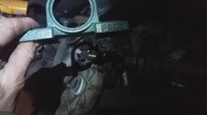 замена пдшипника на ведущим валу снегохода Тайга.