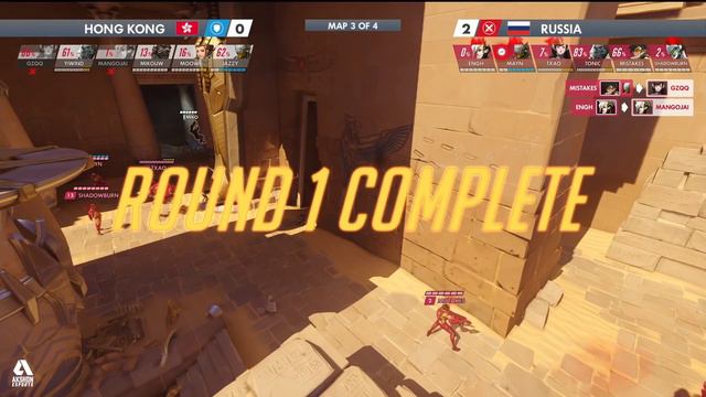 Russia vs Hong Kong | Overwatch World Cup 2018 Incheon Qualifier Day 1 смотреть онлайн